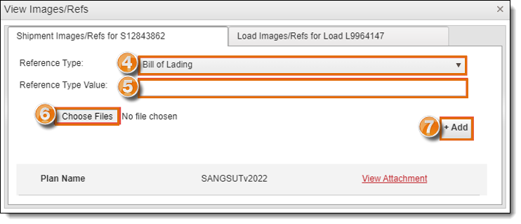 Check Reference Before Loading Add Reference Documents to a Load